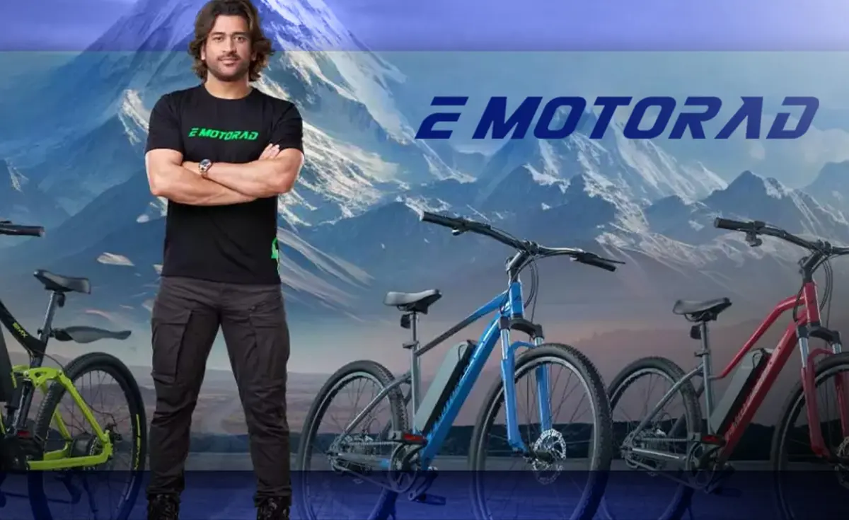 EMotorad × MS Dhoni