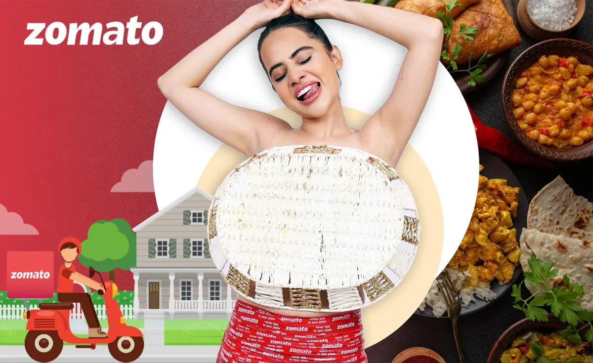 Zomato × Urfi Javed