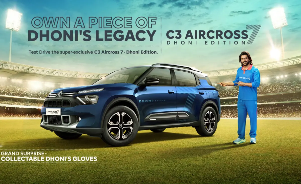 Citroën × MS Dhoni