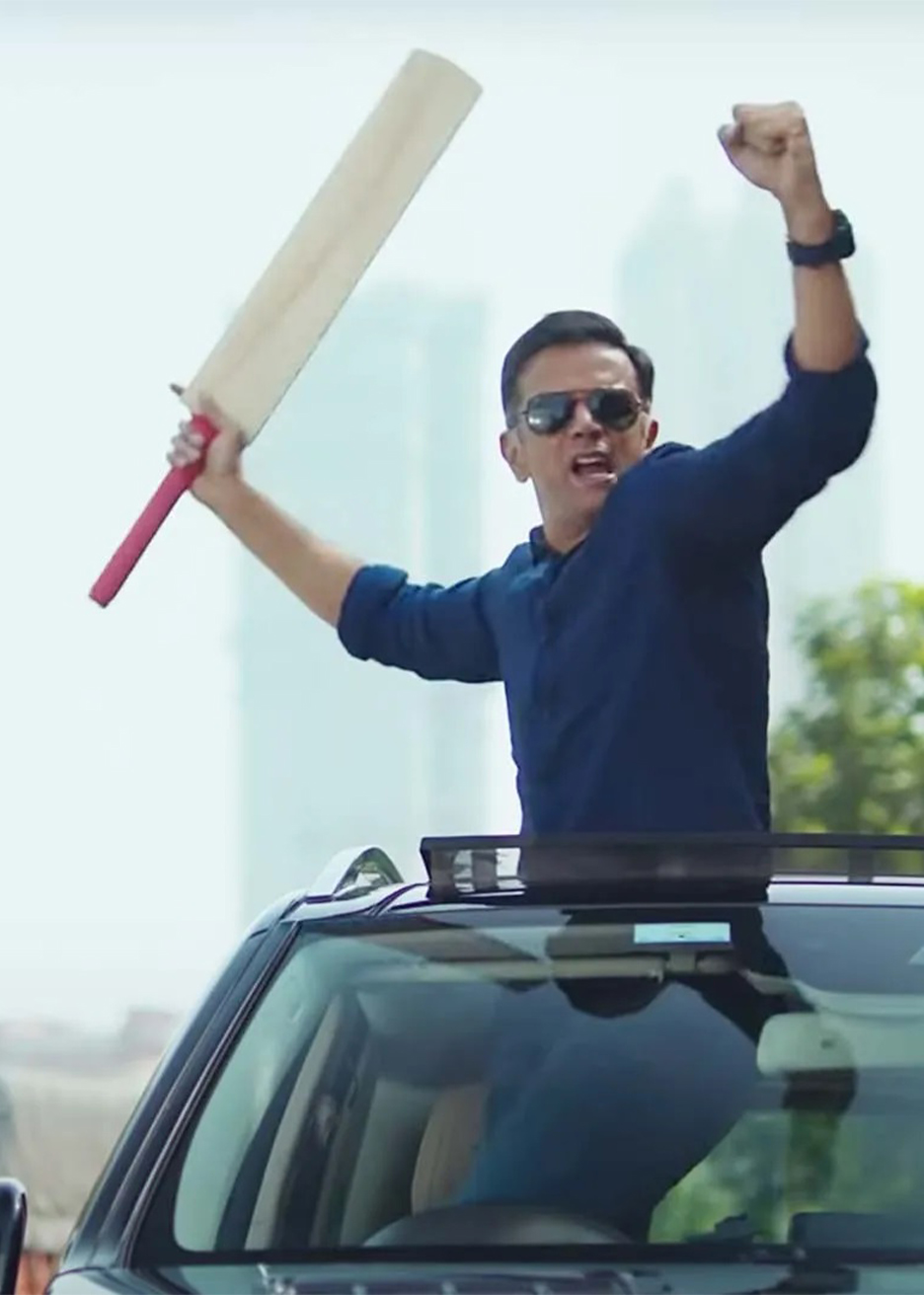 How ITW helped in stitching together CRED the Iconic Rahul Dravid Ad