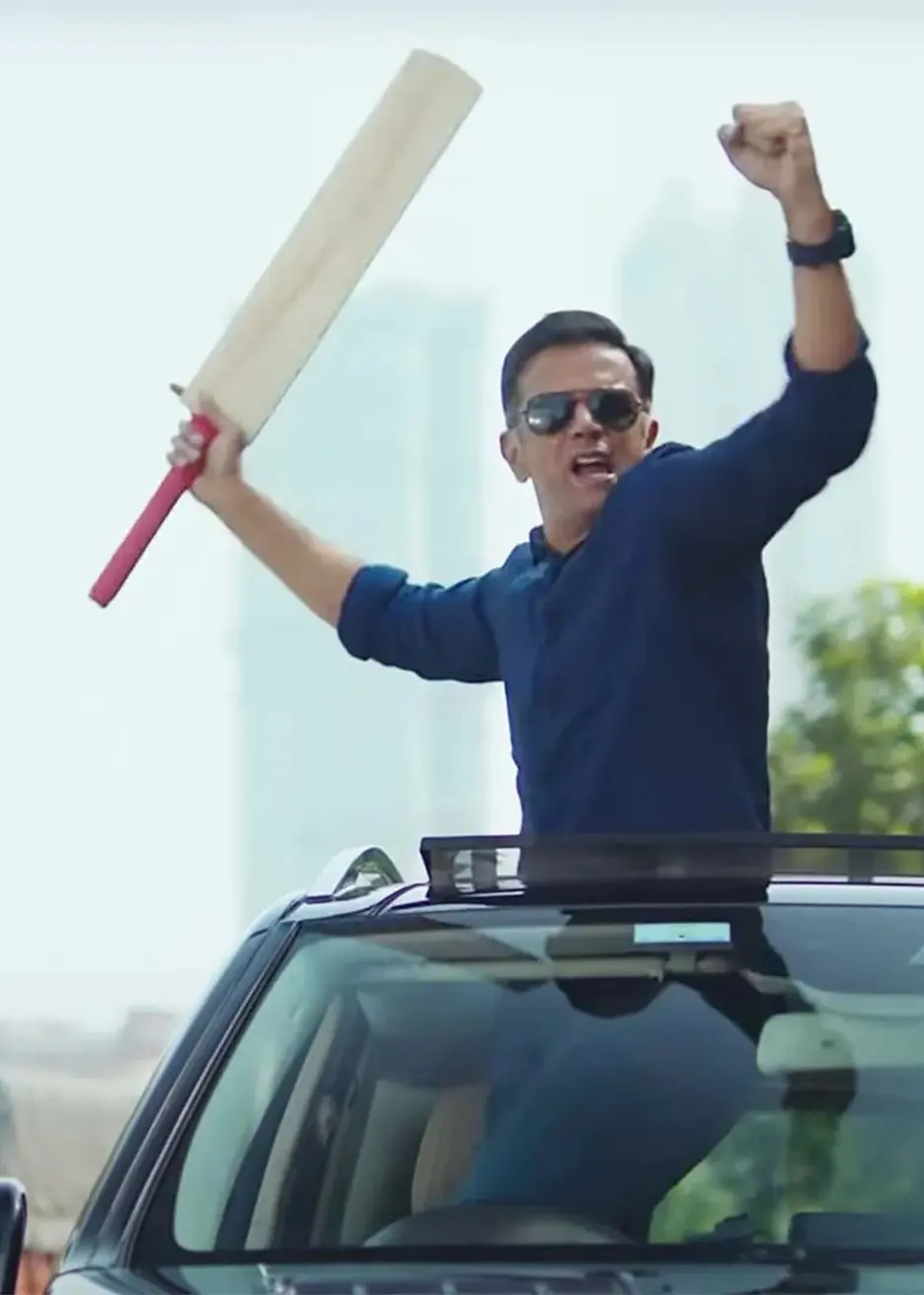 CRED × Rahul Dravid